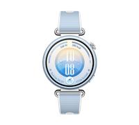 HUAWEI WATCH GT 7 41 mm, hellblaues Gehäuse aus Edelstahl, hellblaues EasyCross-Fluorelastomer-Armband