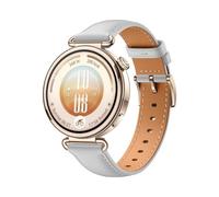 Huawei WATCH GT 7, 41mm, Goldfarbenes Edelstahlgehäuse + graues Armband aus Kunstleder Smartwatch - 10€ sparen mit Wero