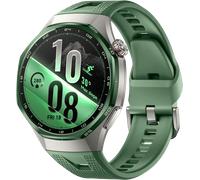 Huawei WATCH GT 7 Pro, 46 mm, Gehäuse aus Titanlegierung + grünem Fluorelastomer-Armband Smartwatch - 10€ sparen mit Wero