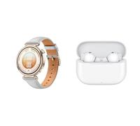 HUAWEI Watch GT 7 Smartwatch 41 mm Grau + FreeBuds SE 4 Weiß | Fitness-Tracker mit Leistungsfähigkeits-Score, EasyCross-Armband, Bis zu 14 Tage Akkulaufzeit