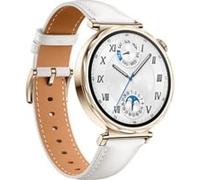 Huawei Watch GT5 41mm (Jana-B19L), Smartwatch gold, weißes Komposit-Armband