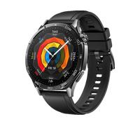 HUAWEI Watch GT5 46 MM Smartwatch Fluorelastomer, 140-210 mm, Black