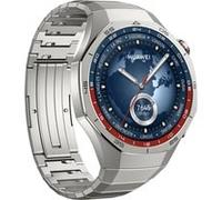 Huawei Watch GT5 PRO 46mm (Vili-B29M), Smartwatch grau, Gehäuse aus Titan und Keramik, graues Titanarmband