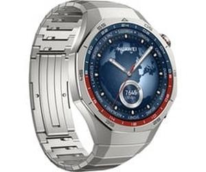 Huawei Watch GT5 PRO 46mm (Vili-B29M), Smartwatch grau, Gehäuse aus Titan und Keramik, graues Titanarmband