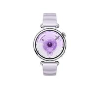 HUAWEI WATCH GT6 41MM FLUOROELAST STRAP PURPLE Smartwatch Vorderes Gehäuse: Edelstahl, Hintere Abdeckung: Kunststoff Fluorelastomer, 120-180 mm, Edelstahl/Violett