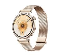 Huawei Watch GT6, 41mm, Goldenes Edelstahlgehäuse mit goldenem Milanaise-Armband