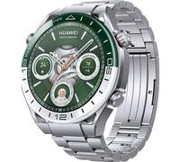 HUAWEI WATCH Ultimate Grün, 48,5mm stahlfarbene Gehäusefront mit amorpher Legierung auf Zirkoniumbasis inkl. Titan-Armband