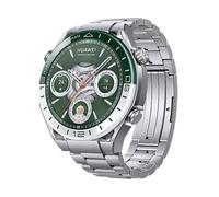 HUAWEI WATCH Ultimate Grün, 48,5mm stahlfarbene Gehäusefront mit amorpher Legierung auf Zirkoniumbasis inkl. Titan-Armband