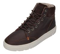 HUB FOOTWEAR Sneakers - DUNDEE L65 dark brown white, Größe:44 EU