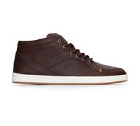 HUB - Kingston - Sneaker, Gr. 45, braun (DarkBrown/OffWhite/DkGum)
