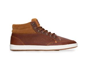 HUB - Mark - Winterschuhe, Gr. 41, braun (Cognac/OffWhite/DarkGum)