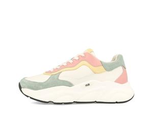 HUB Rock L68 Leather Suede Damen Off White Mineral Pink Off White Black - Mehrfarbig / EUR 42