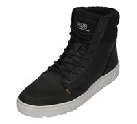 Hub Sneaker High Top für Herren, schwarz, Gr. 42 EU