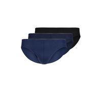 HUBER Brasil Slip 3er Pkg. blue black selection blau | L