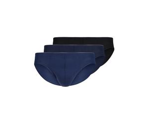 HUBER Brasil Slip 3er Pkg. blue black selection blau | L