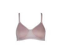 Huber Damen Bügelloser BH Pure & Sensual bügelloser Spacer BH, Violett (Light Taupe 0636), 80 D