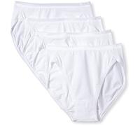 HUBER Damen Huber Damen 4 Pack Cotton Pack Taillenslip, Weiß, 44 EU
