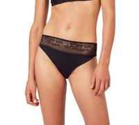 Huber Damen Rio Slip hautnah Soft Floral Micro 010109 Gr. 46 in Black