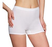 Huber Damen Unterhose Finesse Maxi Slip kurzes Bein, Gr. 52 (XXXXXXL), Weiß (Weiss 0500)