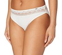 Huber Damen Unterhose Jenny Taillen Slip, Einfarbig, Gr. 42, Elfenbein (IVORY 0609)