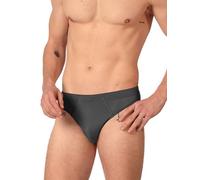 HUBER Herren Brasil Slip hautnah Soft Modal 112584 Gr. XXL in Asphalt