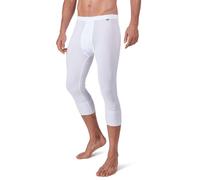 Huber Herren Comfort Pant 3/4 lang mit Eingriff Hipster, per Pack Weiß (Weiss 0500), Medium (Herstellergröße: M)