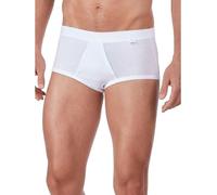 HUBER Herren De Luxe mit Eingriff Slip, Weiß (Weiss 0500), 3XL EU