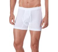 Huber Herren Pant kurzes Bein mit Eingriff Hipster, Weiß (Weiss 0500), Large (Herstellergröße: L)