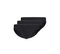 HUBER Slip 3er Pkg Just Comfort Schwarz schwarz | XL