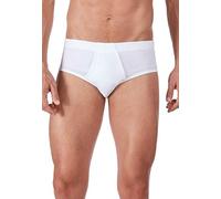 HUBER Herren Huber Herren mit Eingriff 2er Pack Slip, Weiß (Weiss 0500), L EU