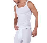 HUBER Herren Huber Herretøj med armhu Unterhemd, Weiß (Weiss 0500), XL EU