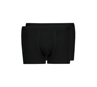 Huber Herren Pant 2er Pack Hipster, Schwarz (Schwarz 7665), X-Large (Herstellergröße: XL)