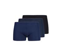 Huber Herren Pant 3er Pack Cotton 3 Pack 112636 Gr. M in Blue-Black Selection