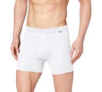 Huber Herren Pant kurzes Bein mit Eingriff Hipster, Weiß (Weiss 0500), X-Large (Herstellergröße: XL)