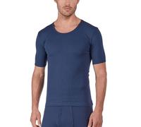 Huber Herren Shirt Kurzarm Unterhemd, Grün (Marine 0386), Medium (Herstellergröße: M)