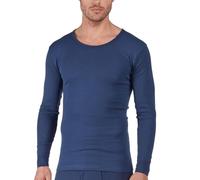 Huber Herren Shirt Langarm Unterhemd, Grün (Marine 0386), XXX-Large (Herstellergröße: 3XL)