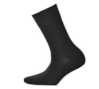 Hudson 1 Paar Damen Socken, Relax Cotton Strumpf, Komfortbund, Einfarbig 35-38 Schwarz