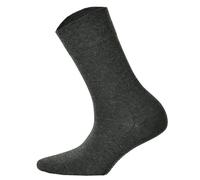 Hudson 1 Paar Damen Socken, Relax Cotton Strumpf, Komfortbund, Einfarbig Grau / 35-38 (2,5-4,5 UK) 35-38 Grau