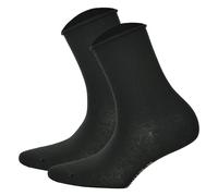 Hudson Damen Socken Only 2-Pack – Rollrand, Schwarz 0005, Größe 39-42