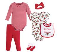 Hudson Baby Unisex Baby-Baumwoll-Erstausstattungsset Holly, 3 6 Monate