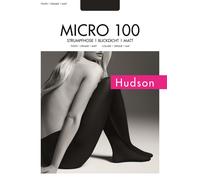 Hudson Damen Strumpfhose Micro 100, 90 DEN, Schwarz (BLACK 0005), Gr. 38/40