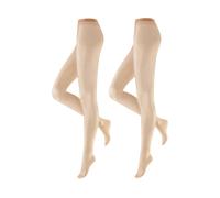 Hudson Damen Feinstrumpfhose SIMPLY SHINE 15 DEN 2er Pack 42|44|43 2 Stk.