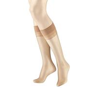 Hudson Damen Kniestrümpfe Light 8 druckfreier Bund 8 DEN Honey 35-38