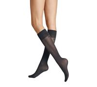 Hudson Damen Kniestrümpfe Micro 50 druckfrei 50 Den Anthrazit 0545 39-42