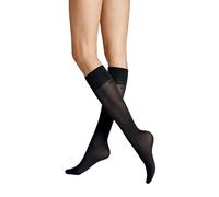 Hudson Damen Kniestrümpfe Micro 50 druckfreier Bund 50 DEN Black 0005 35-38