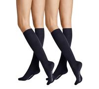 Hudson Damen Kniestrümpfe Only 2-Pack wärmend Marine 0337 35/38