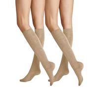 Hudson Kniestrümpfe Only 6er-Pack, wärmend, Beige mel. Gr. 39-42