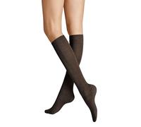 Hudson Shoes Kniestrümpfe Relax Cotton – 3er-Pack – 39-42 (II) – Braun mel.