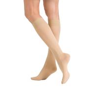 Hudson Damen Kniestrümpfe Relax Light druckfreier Bund Beige 0710 39-42