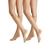 Hudson Damen Kniestrümpfe Simply 20, 2er-Pack, druckfreier Bund, 20 DEN, Teint 0010, 35-38